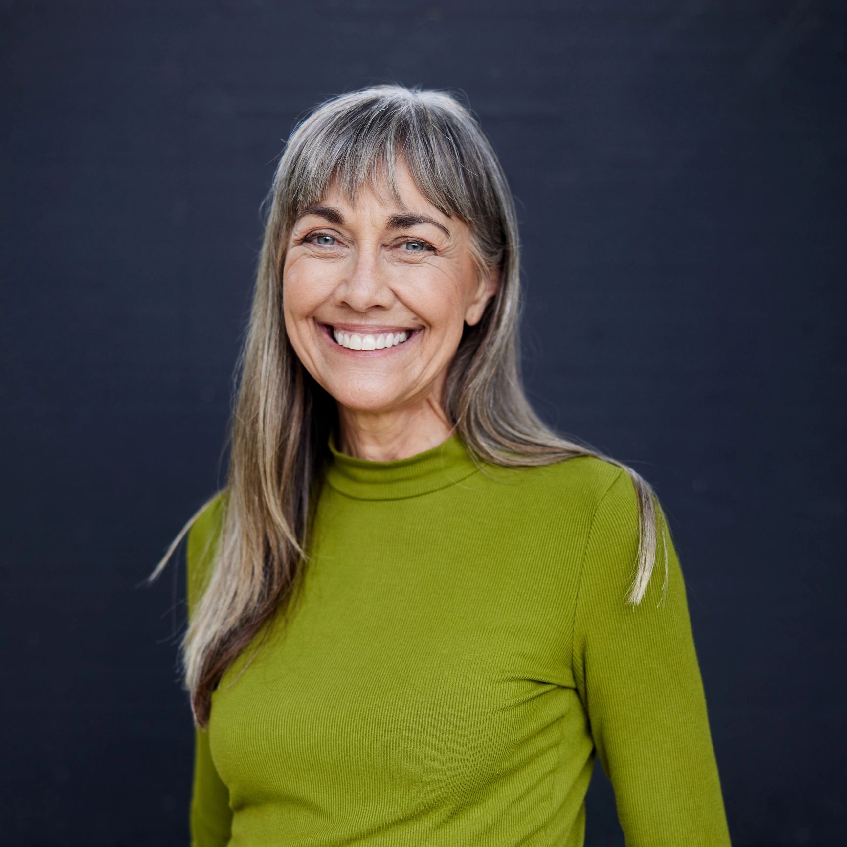Calm professional portrait representing compassionate care
